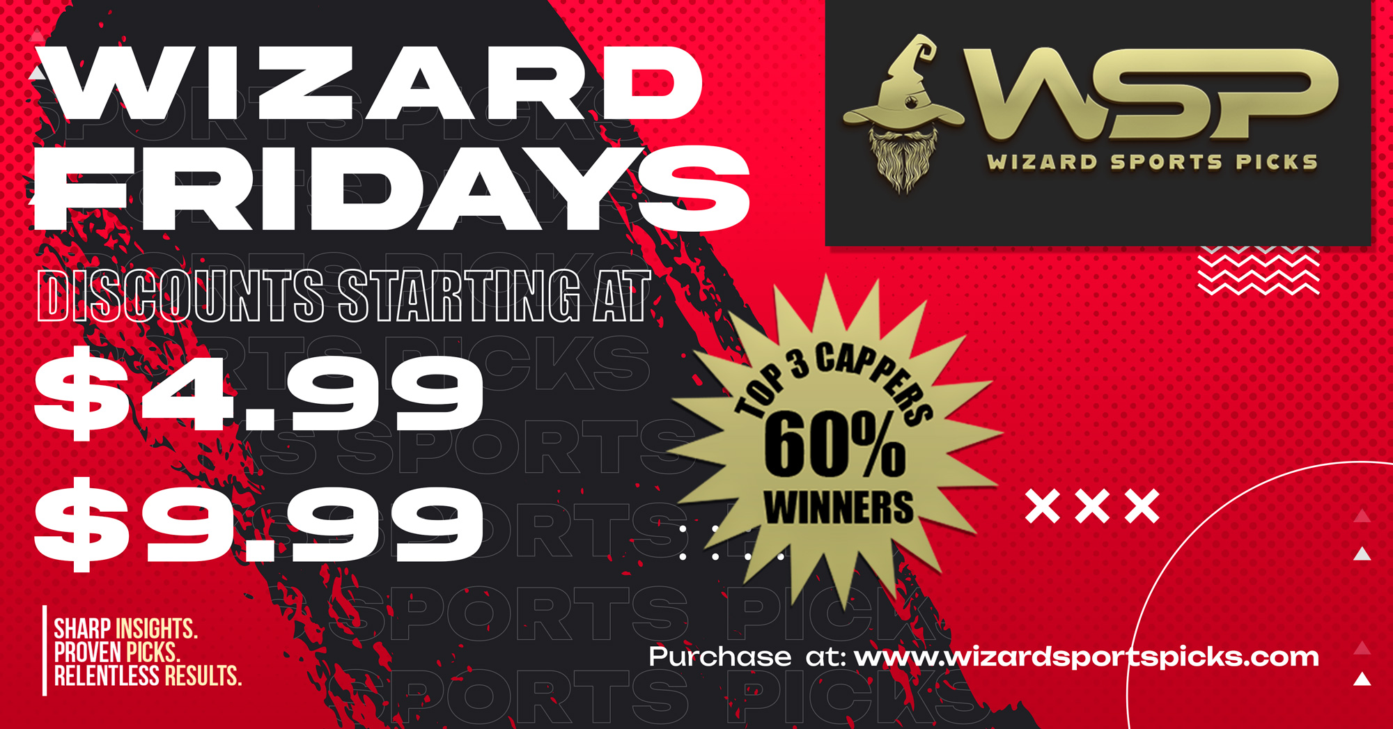 Wizard Fridays starting at $4.99